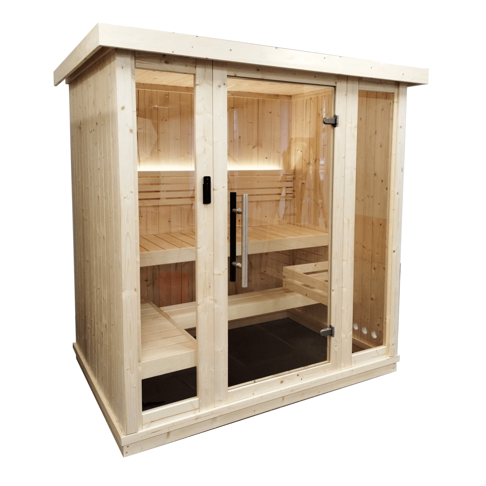 SaunaLife SL-MODELX6 810127970212 Traditional Sauna SaunaLife Model X6 3 Person Indoor Sauna