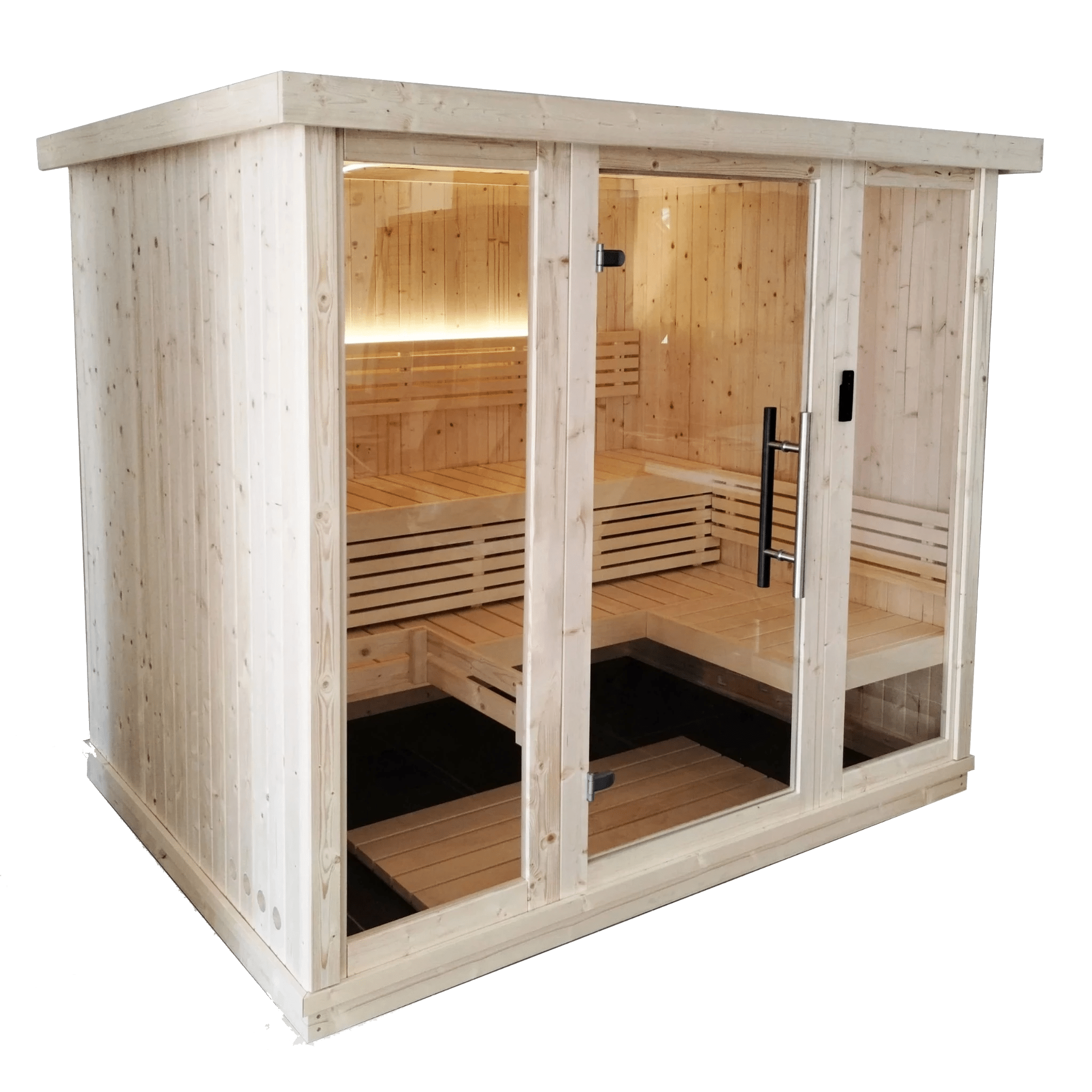 SaunaLife SL-MODELX7 810127970229 Traditional Sauna SaunaLife Model X7 6 Person Indoor Sauna